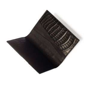 Alternative view of Tiny Croc Pocket Wallet - Crocodile / lizard