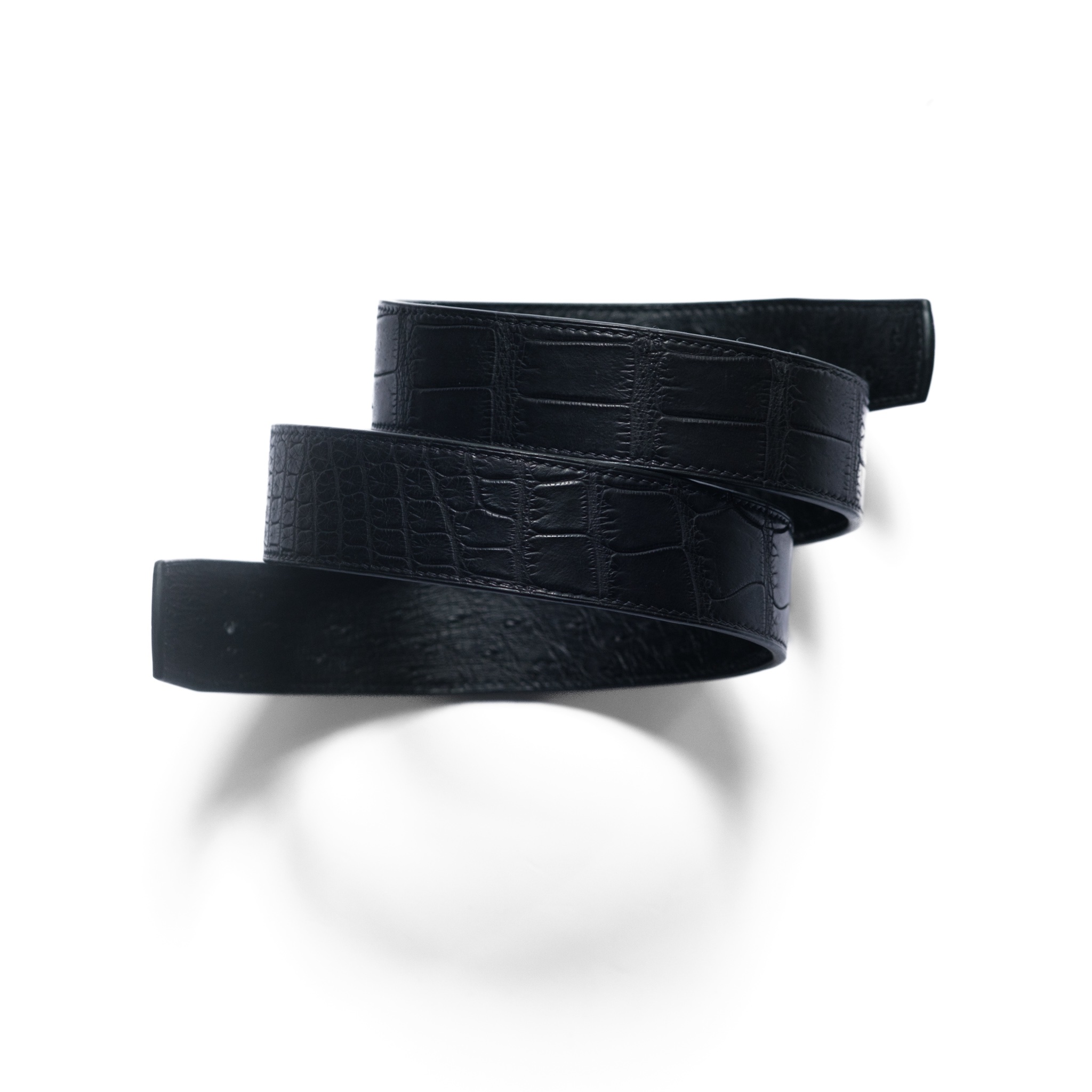 Thắng reverso Belt - Alligator / Ostrich