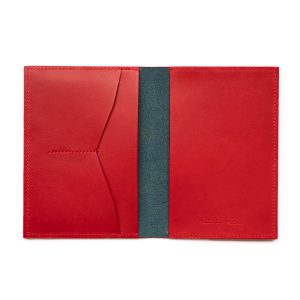 Alternative view of Thắng PasssportCover - BlueRed - Buttero Veg Tanned Leather
