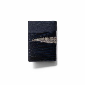 Alternative view of Tiny Croc Pocket Wallet - Crocodile / Snake skin