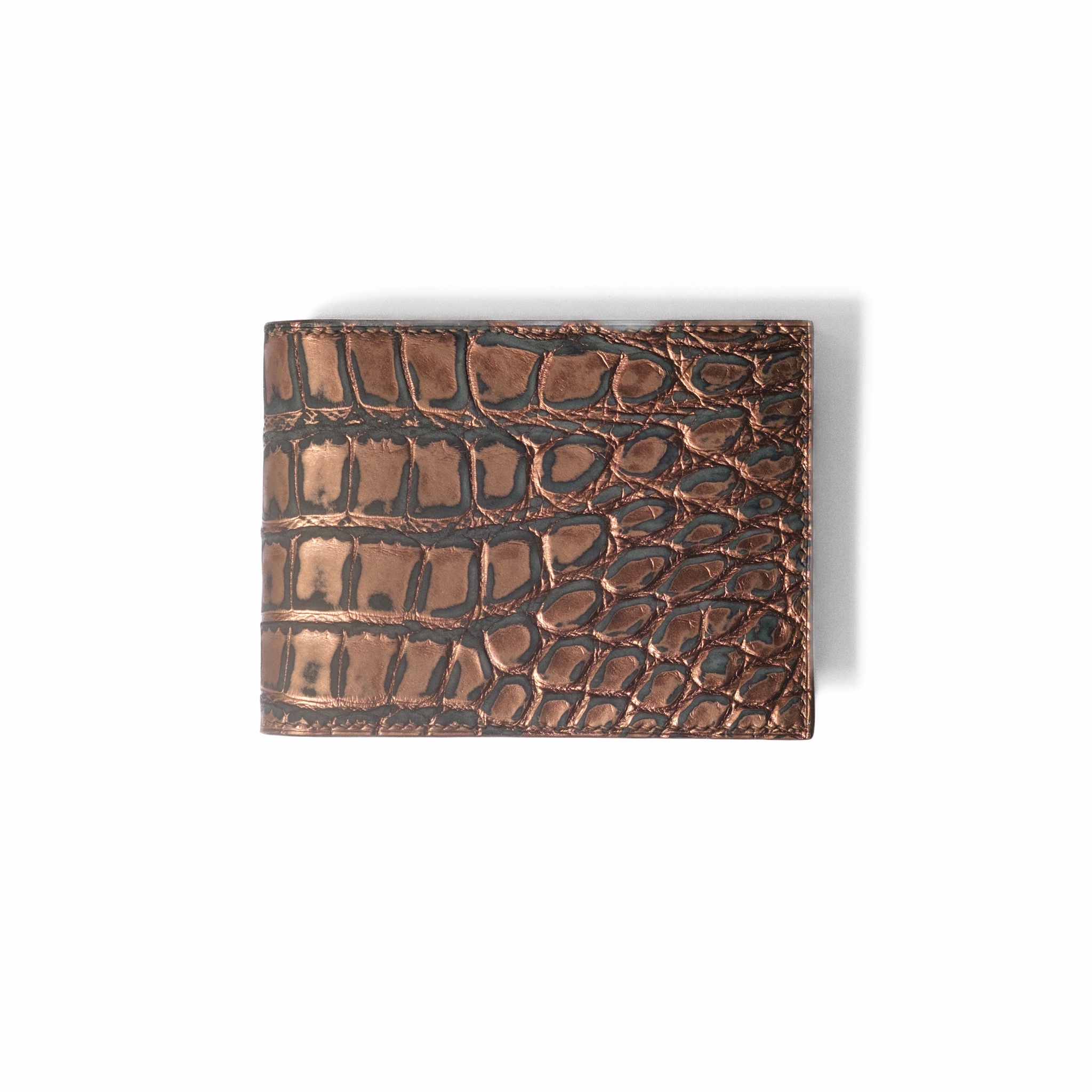 Moneyclip Wallet - Alligator leather